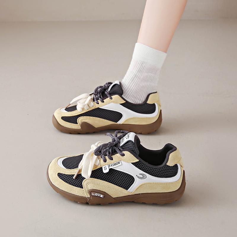 

Модные кроссовки CRLAYDK Cloud для женщин на шнуровке, трендовая обувь, сетчатые, для улицы, для ходьбы, повседневные, теннисные, женские, спортивные, противоскользящие кроссовки 35