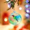 2022 X Mas Bird Christmas Tree Hanging Decoration Christmas Party Pendant Acrylic Planar Balls Gift