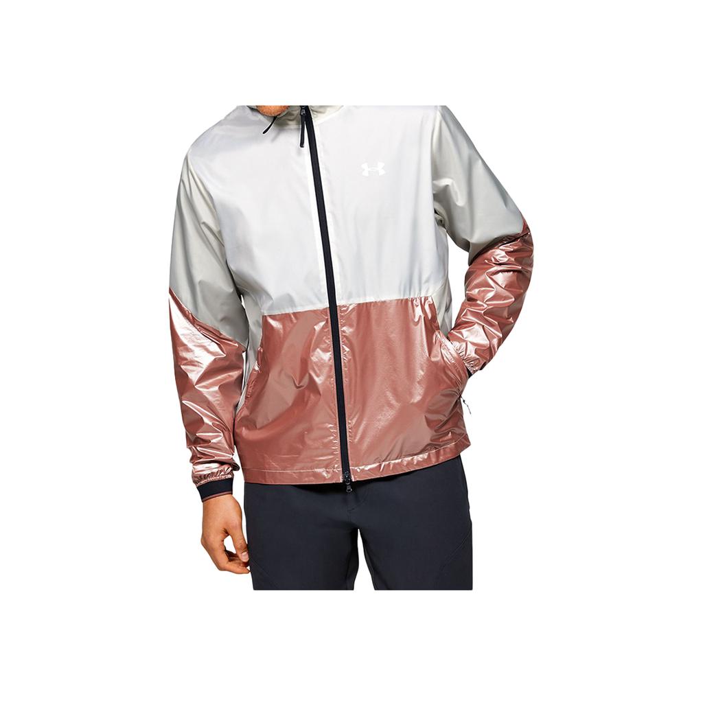 Under Armour Recover Training Sports Jacket Men Outerwear White 1353370-112