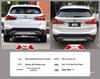 Exhaust Tailpipe Decoration for BMW X1 (2016-2019) 1.5T/2.0T Dual Exhaust Models