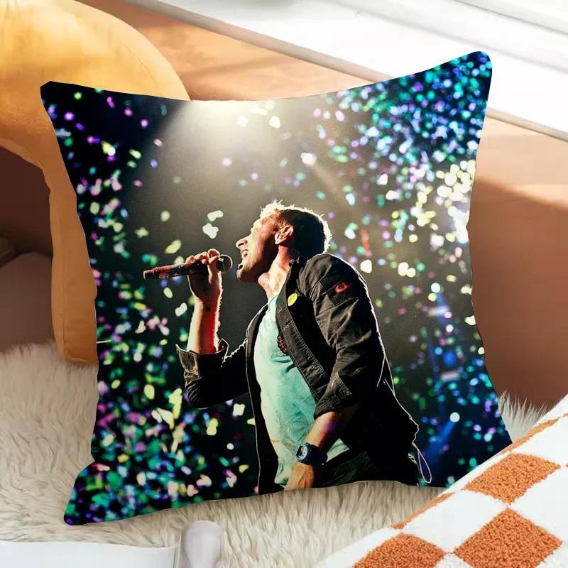 Coldplay Pillow Case Pillowcase Cushions Home Decor Pilow Cases Cushion Cover Covers For Bed Pillows Car Decoration Anime S