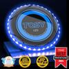 TOSY 36 and 360 LED Flying Discs Super Bright Glow in the Dark Rechargeable Auto-On Smart Mode 175g Birthday Camping Gift for Men Boys Teens Kids