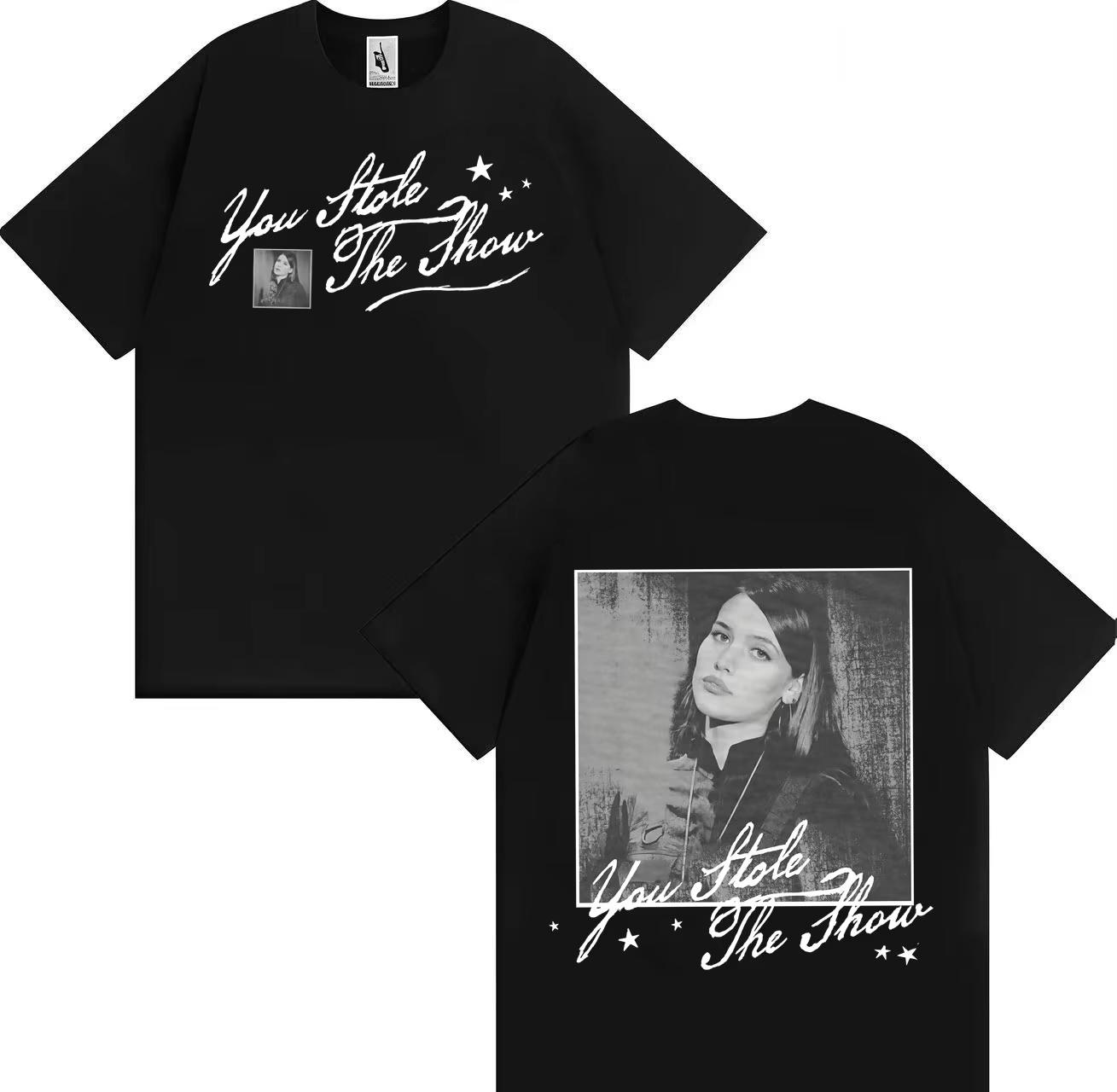 

Singer Sienna Spiro Album Tour Double Sided Print Tee Unisex Women TShirt Clothes Crewneck Short Sleeve T Shirt Unisex M