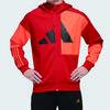 Adidas O2 High Tech Track Jacket Men Outerwear Light-Crimson FM9418