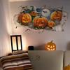 Halloween Wall Stickers Removable Vinyl Decals for Bedroom Living Room Entrance Hall Home Decoration Wall Decal