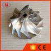 GT15-25 40.10/52.19mm 6+6blades 436131-0001 High Performance Turbo Milling/aluminum 2618/billet compressor Wheel