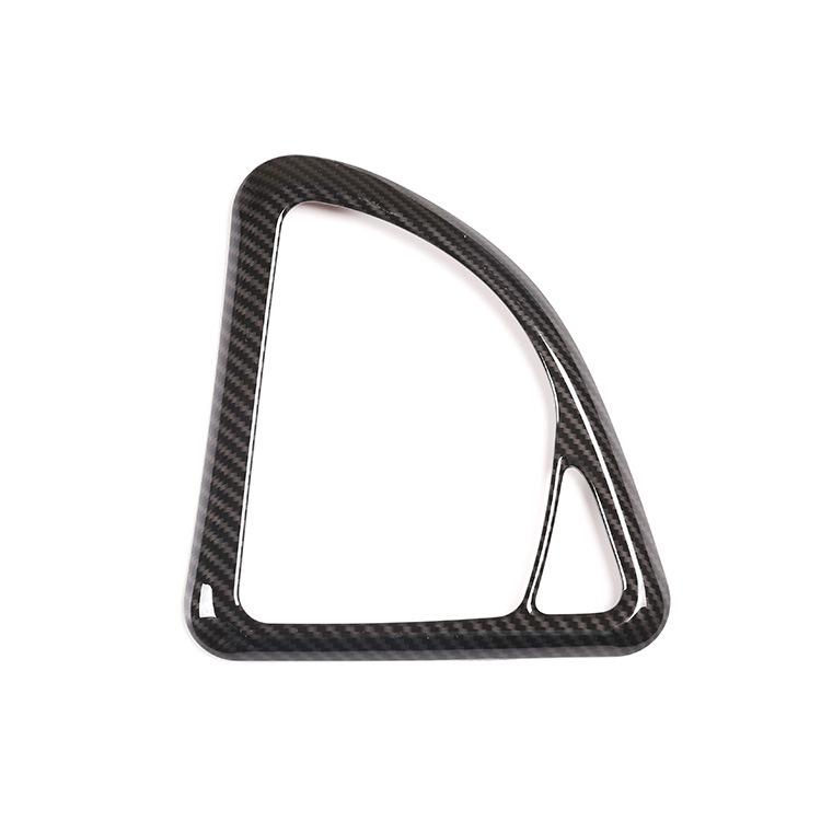 Carbon-Stil Auto Mittelkonsole Schalthebel Rahmen Aufkleber Passend Für BMW 1er E81 E82 E87 2007-2011 Auto