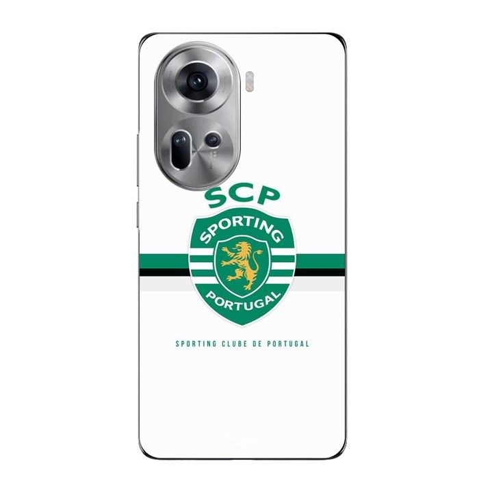 Coque Pour Oppo Reno 11 5g SCP sporting Portugal fond blanc Maniacase