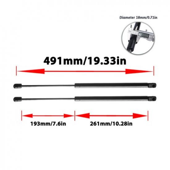 2Pcs Rear Hatch Tailgate Lift Support Gas Shock Struts For Mitsubishi Outlander
