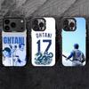Pitcher S-Shohei Ohtani Phone Case For iPhone 17,16,15,14,13,12,11 Plus,Pro Max,XS,Colored silver phone case