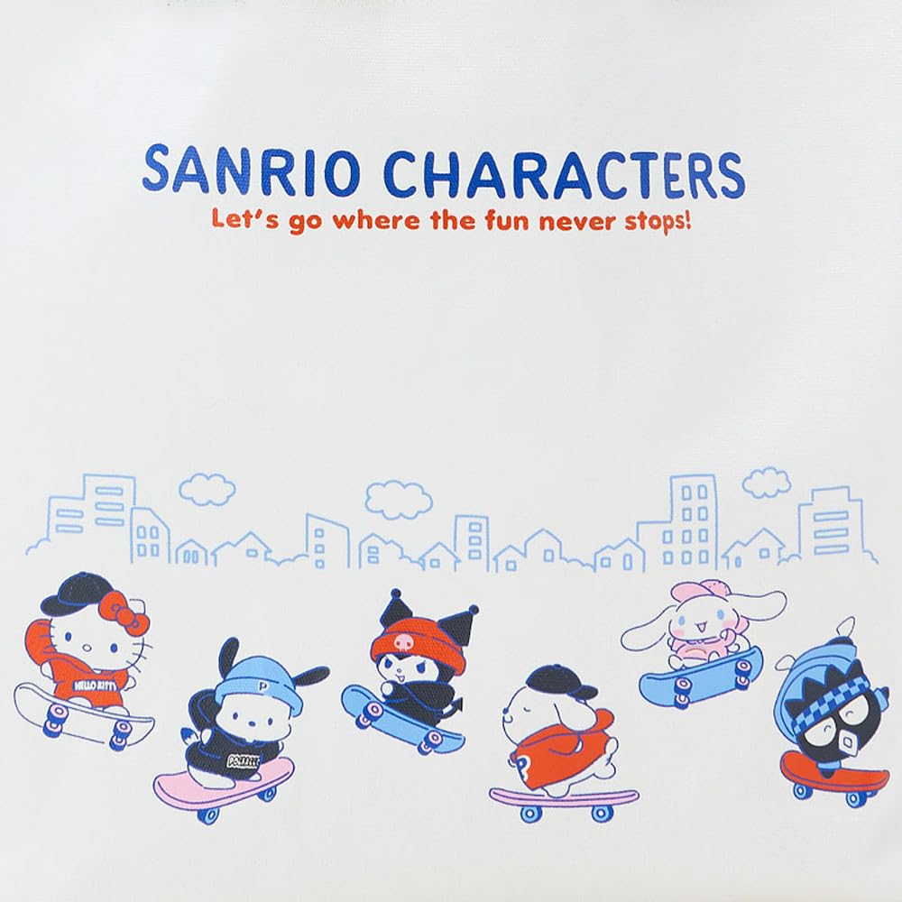 Sanrio Tote Bag Sanrio Characters 810461 (Skateboard)