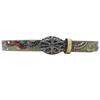Y2K Ethnic Style Retro Rhinestone PU Leather Belt by American Yabby
