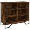 VidaXL Buffet chêne fumé 91x35,5x74,5 cm bois d'ingénierie 848551