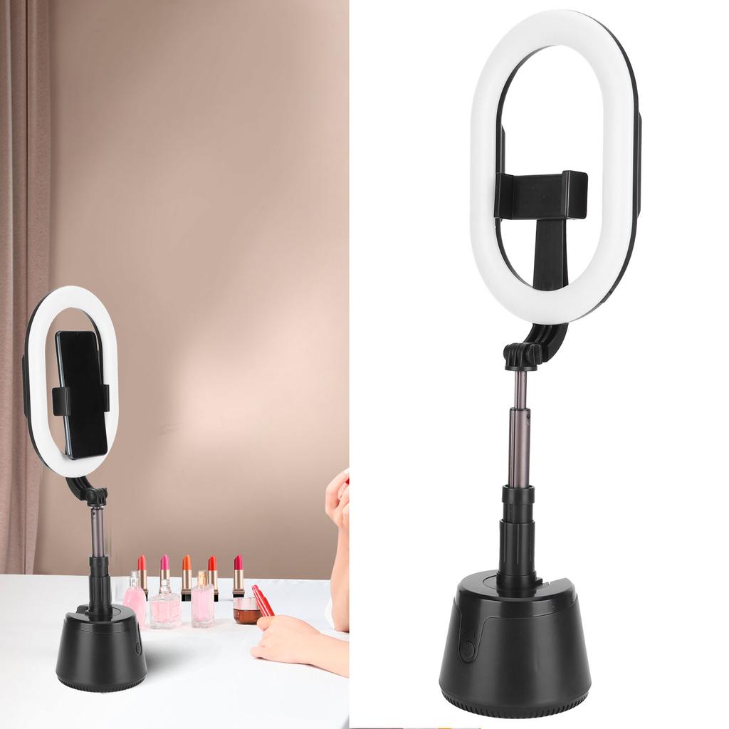 360 Degree Rotation Bracket Telescopic Folding LED Fill Light with Mobile Phone Holder for Live