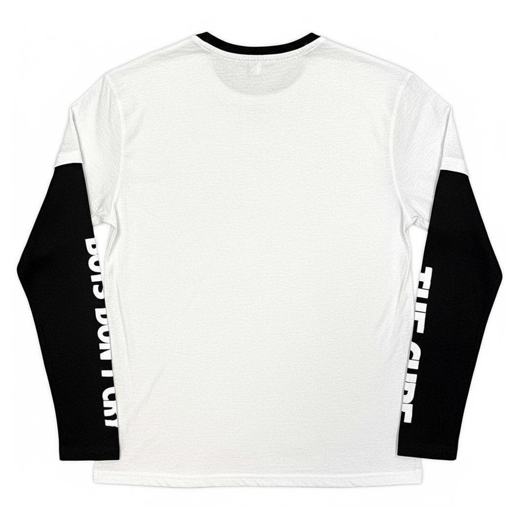 The Cure Unisex Adult Boys Don´t Cry Box Layered Long-Sleeved T-Shirt