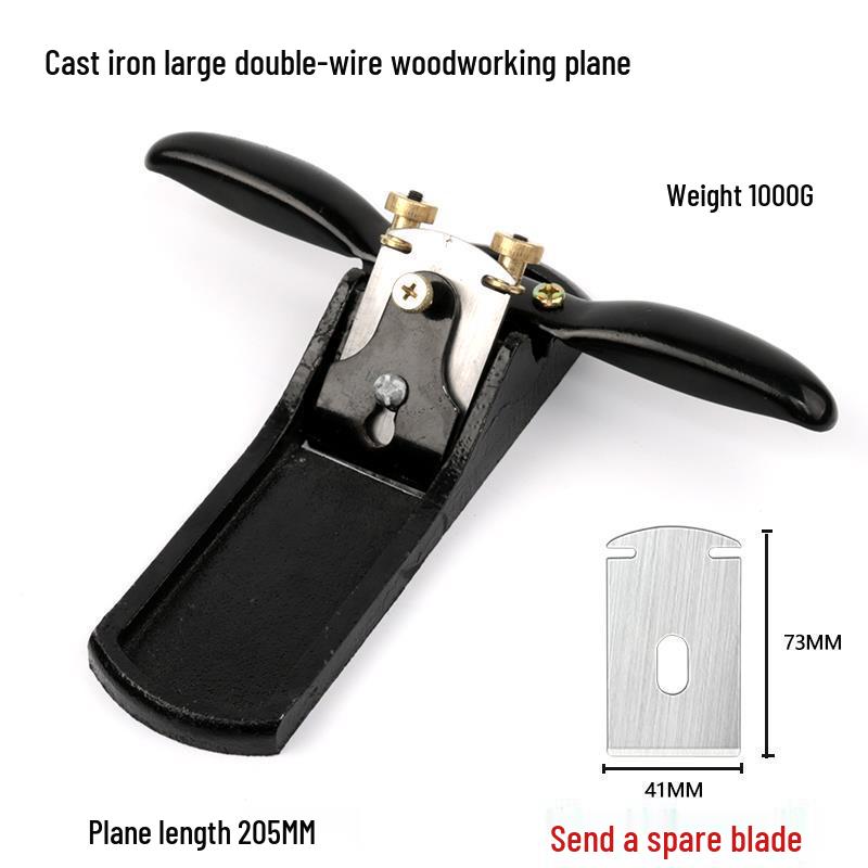 Complete Woodworking Hand Planer Set - Manual Push Planer for Carpenters