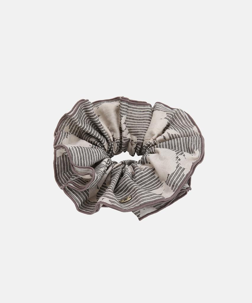 White Sands Floral Stripe Stopper Up Scrunchie Elio (3 Colors)