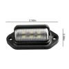 1 Pc  LED License Plate Light Waterproof License Plate Tail Light For Trailers, RV, Trucks, Boats Car Lights