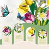 Non-Toxic 1250Pcs Tulip Bouquet Building Blocks Flower Eternal Flower Vase Model Bricks Home Decoration Kids Diy Toys Children Romantic Gifts