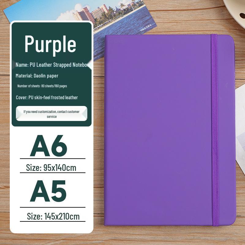 Custom A5/B6 Bullet Journal with High-Quality Design, Logo Printing Option