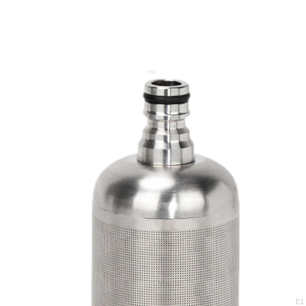 Autowaschzubehör Schlauchansaugfilter Ersatz Edelstahl Garten zum Reinigen