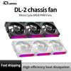 LDPCSJ DL-2 Computer Chassis Fan 120mm 5V 3-pin ARGB Cooler 12V/4PIN PWM 800-2000 RPM 3-in-1 Quiet Building Block Cooling Fan