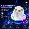 Portable Bluetooth Speaker HiFi Stereo Sound Wireless Mini Speaker RGB Breathing Light 360° Surround Sound Music Player