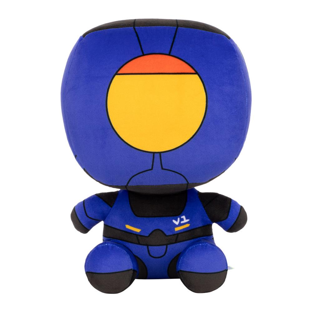 

Плюшевая игрушка Воин Ultrakill - Милая кукла-робот, праздничный подарок 25cm 260g синий