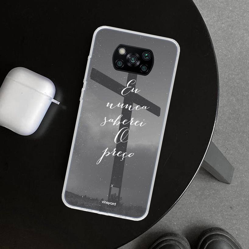 God Jesus Pray Cross Phone Case Cover for Xiaomi Poco X6 X5 X7 Pro F7 Ultra Redmi 15C 15 13C 13 12C 12 10C 10 10A 9C 9A 9T 9 Coq