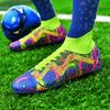 Fashion Unisex Soccer Shoes Football Cleats Soccer Ankle Boots Youth Training Sneakers Outdoor Sports Shoes Ronaldo