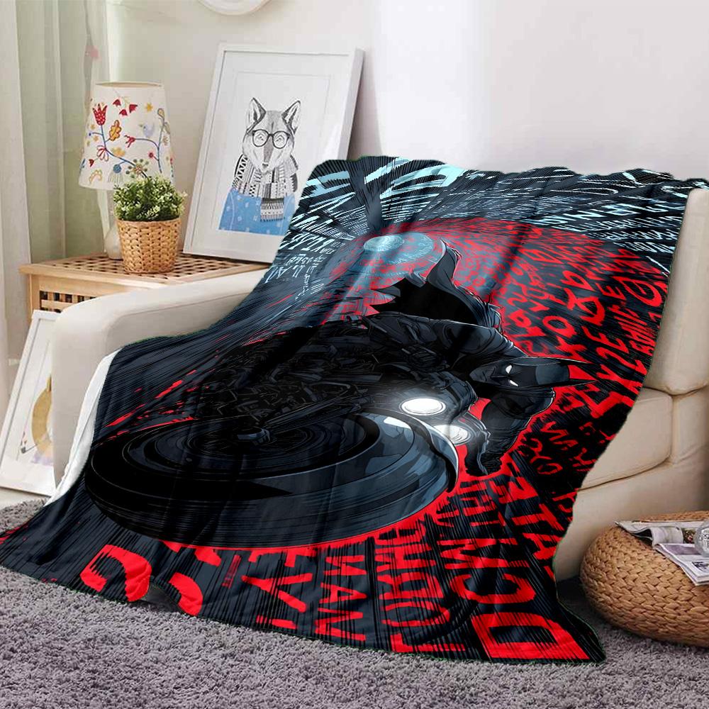 Dc Batman Blanket Soft Warm Cozy Great for Seaside Bedding Office All-Season Use Warmthful Decor Birthday Christmas Gift Blanket