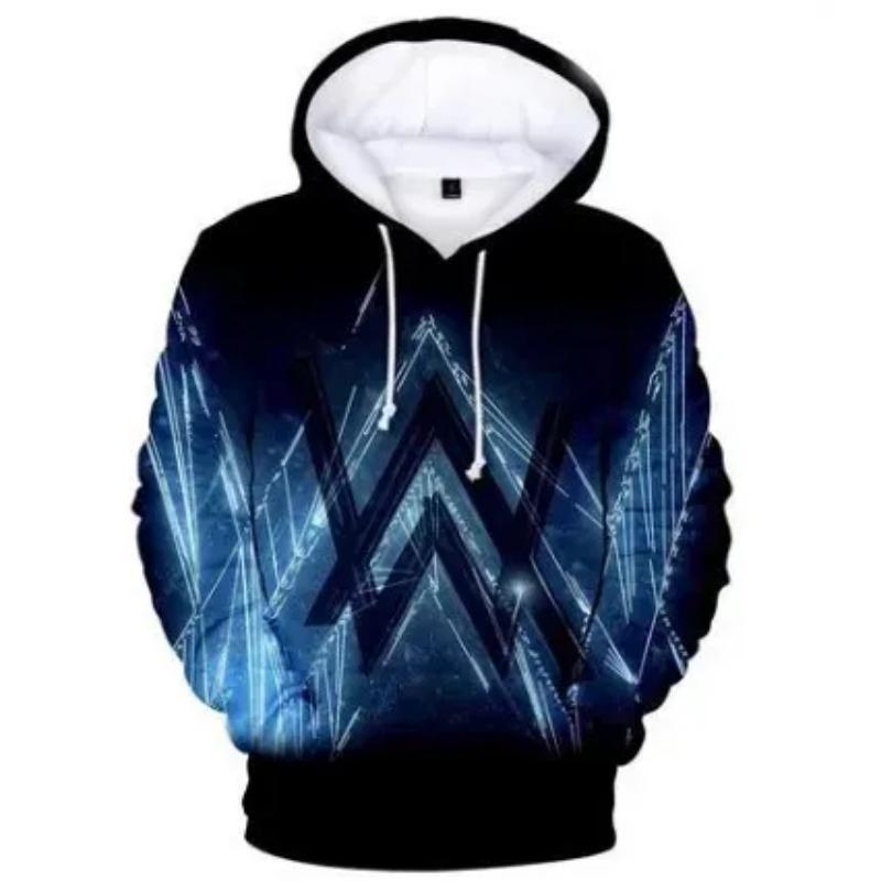 Trendy Brand European and American Hip-hop Hoodie 3D Printed Men's and Women's Fashion Sports Jumper Casual Long Sleeves