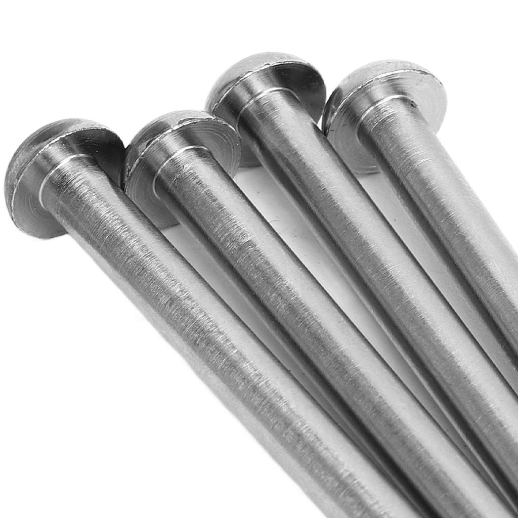 4Pcs Front Flower Shaft Pin Steel Swing Arm Shafts Parts for   1/7 1/8 RC Car