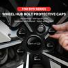 20 Pieces For BYD Atto 3/8 Dolphin Surf Seal U Dolphin Seal Sealion 3/6/7 Car Tire Screw Cap, Wheel Hub Screw Protective Cap