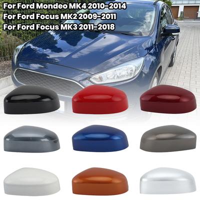 Capa de Espelho Retrovisor para Ford Focus MK2 2009-2011 Para Ford Focus MK3 2011-2018 Mondeo MK4 2010-2014 Tampa de Espelho Lateral Acessórios para Carro