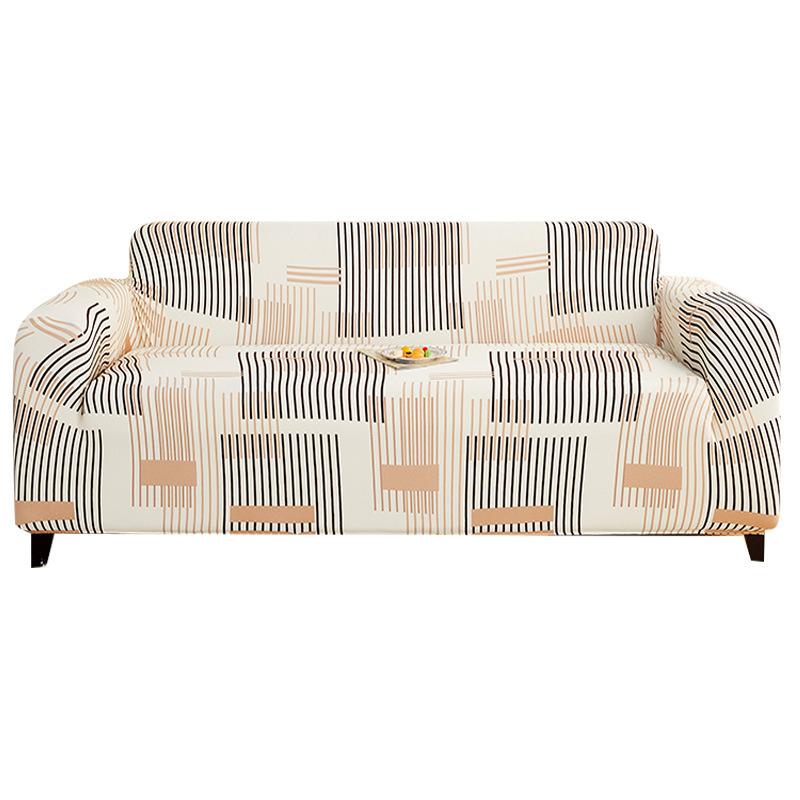 Solid Sofatrekk til Stue Elastisk 1/2/3/4 Seter Sofatrekk Beskytter L-formet Hjørnesofatrekk Sjeselong