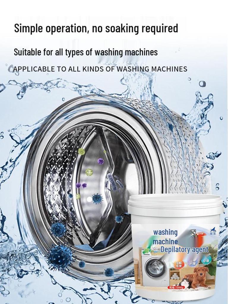 Wasmachinetrommel & Pulsator Reiniger - Sterke Vlekverwijderaar