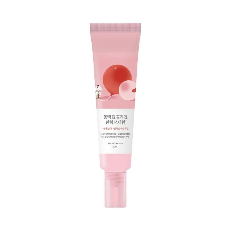 

Round Lab Камелія Глибокий Колаген Зміцнювальна Сонцезахисна Сироватка SPF50+ PA++++ 50мл – Антивіковий Зволожуючий Сонцезахисний Засіб