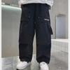 Spring & Autumn Boys' Straight Casual Trousers | Trendy & Handsome Children's Overalls