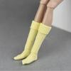 Handmade Knitted Stockings New Fashion Long Doll Socks Accessories 1/6 Bjd Doll