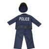 Police Cosplay Children Kids Halloween Police Officer Years Cosplay Costume Uniform Police Officer Costume Halloween Costume [Lhyxuuk] 3-12