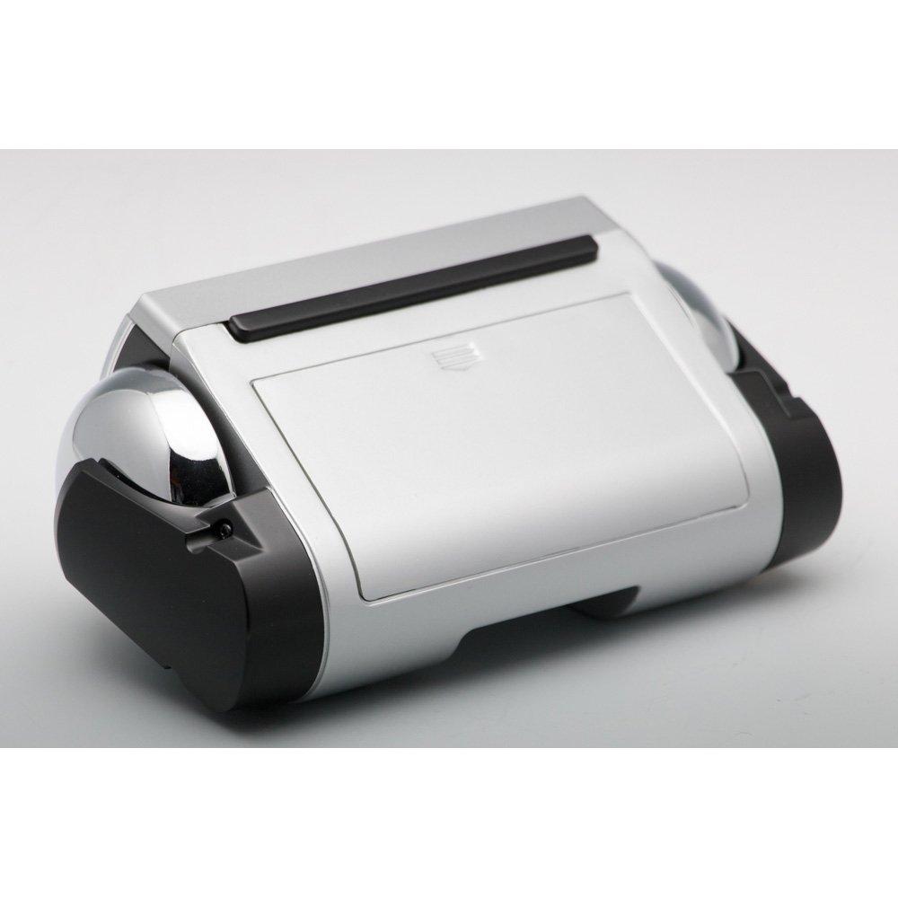 Seiko Clock Alarm Clock Analog Loud Bell Sound PYXIS RAIDEN Silver Metallic NR442S SEIKO