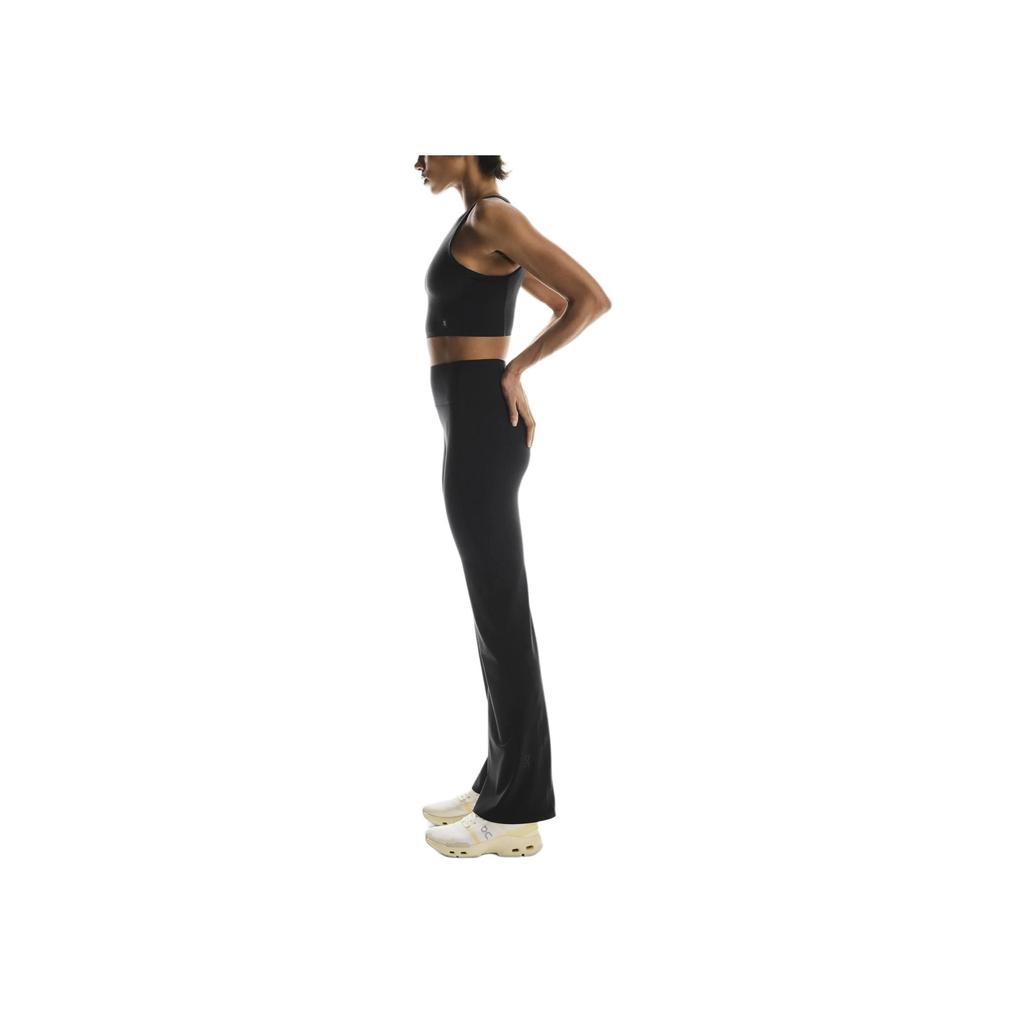 On Studio Soft Stretch Training Hidden Pocket Flared Pants Women Pants 1WF31150553