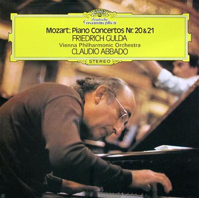 LP deska WOLFGANG AMADEUS MOZART , FRIEDRICH - Klavírní koncerty č.. 20 & 21 2530548 Deutsche Grammo 1975 UK Klasická Použité