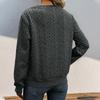 European & American Bestseller: Retro Pleated Long-Sleeve Casual Sweatshirt for Women