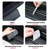 Volvo Car Doors Threshold Strip Anti Stepping Leather Protective Stickers For Volvo Xc60 Xc90 V40 V60 S60 V50 V90 S80 C40 XC40