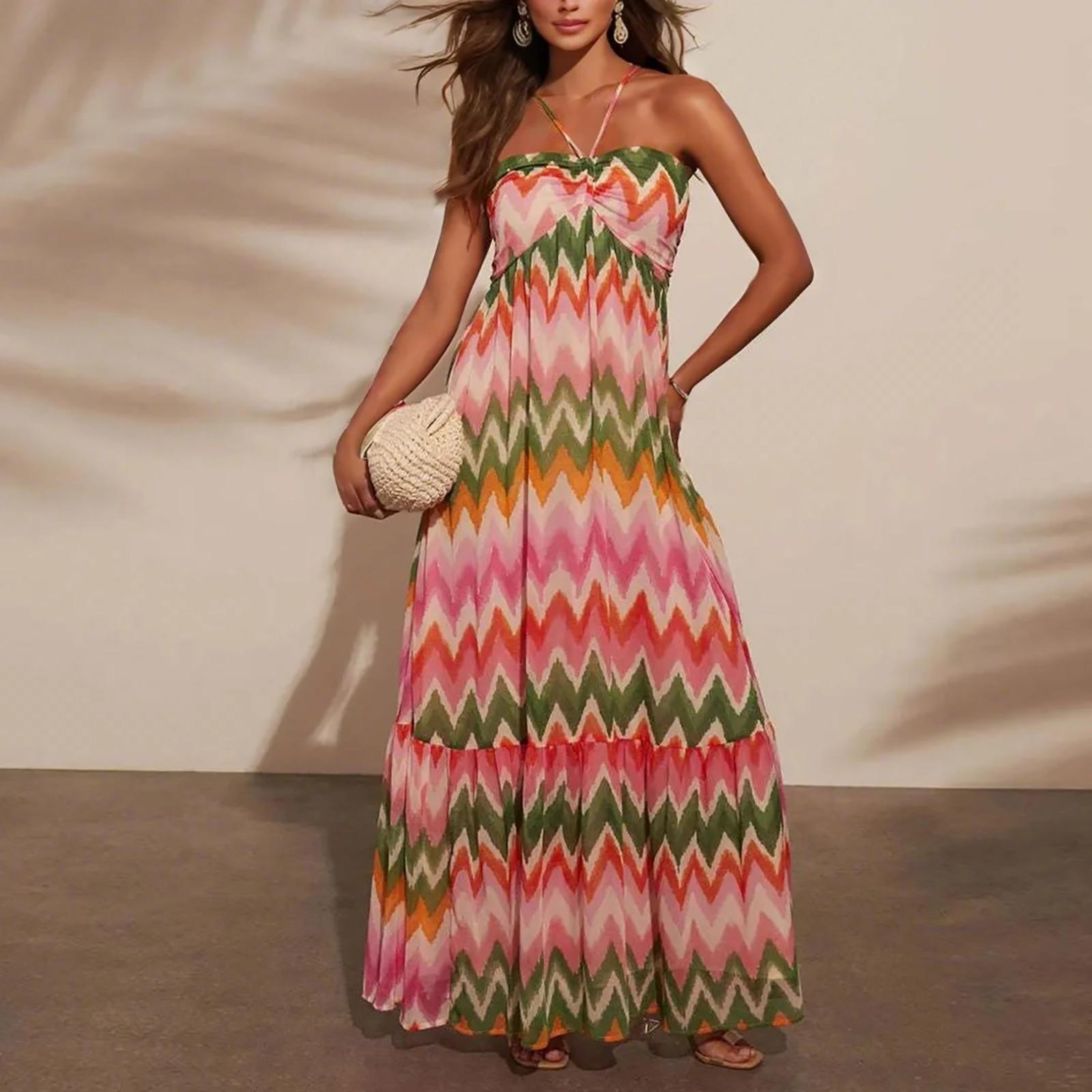 

Сексуальное платье с длинной юбкой на подтяжках в стиле пэчворк XL красный