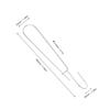 20pcs 7.28 Inch Pattern Hangers Galvanized Steel Paper Storage Hanging Hook  Pattern Making
