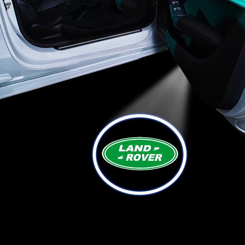 1/2pcs LED Car Door Courtesy Light Projector Welcome Lamp Car Badge for Land Rover Range Rover Defender Freelander Discovery 1 2 3 Evoque Rover L32