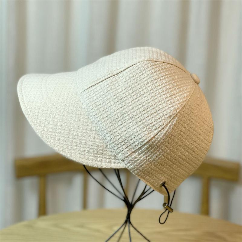 Summer All-round Sun Protection Hat Simple Solid Color Women's Large Brim Shawl Neck Protection Sun Hat UV Protection Bucket Hat